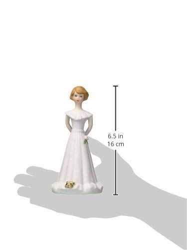 Growing up Birthday Girls Brunette Age 13 Porcelain Bisque Figurine