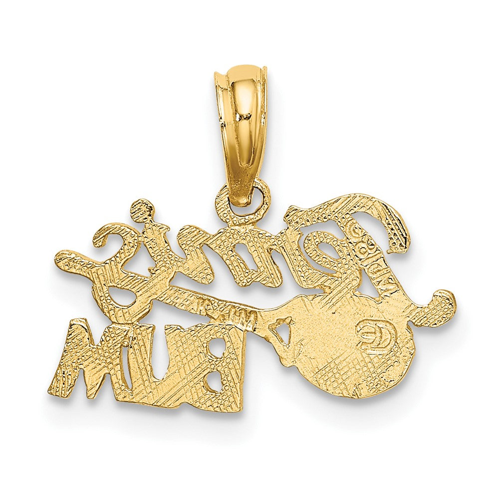 10K TENNIS BUM with Racquet Charm