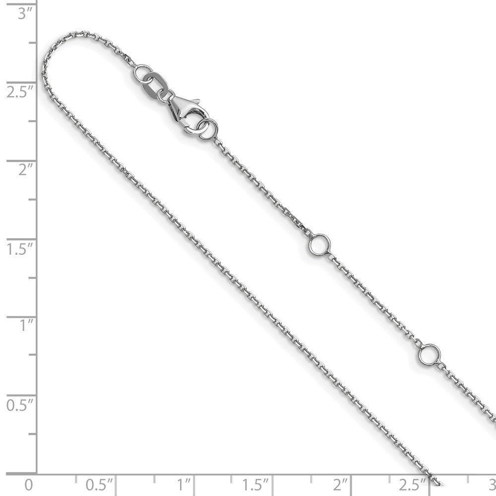 10k WG .95mm D/C Round Cable 1in+1in Adjustable Chain