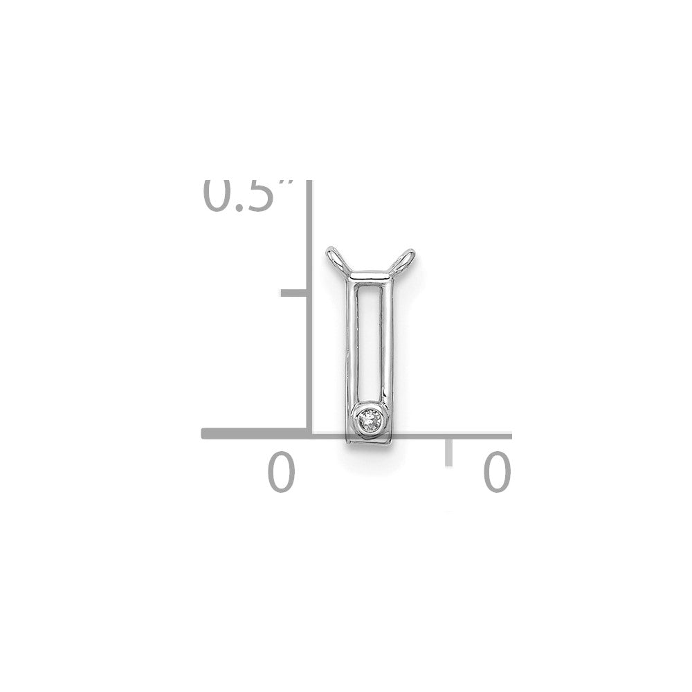 Stella & Dot 10kw Diamond Initial I Charm Element
