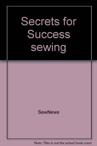 Secrets for Success sewing