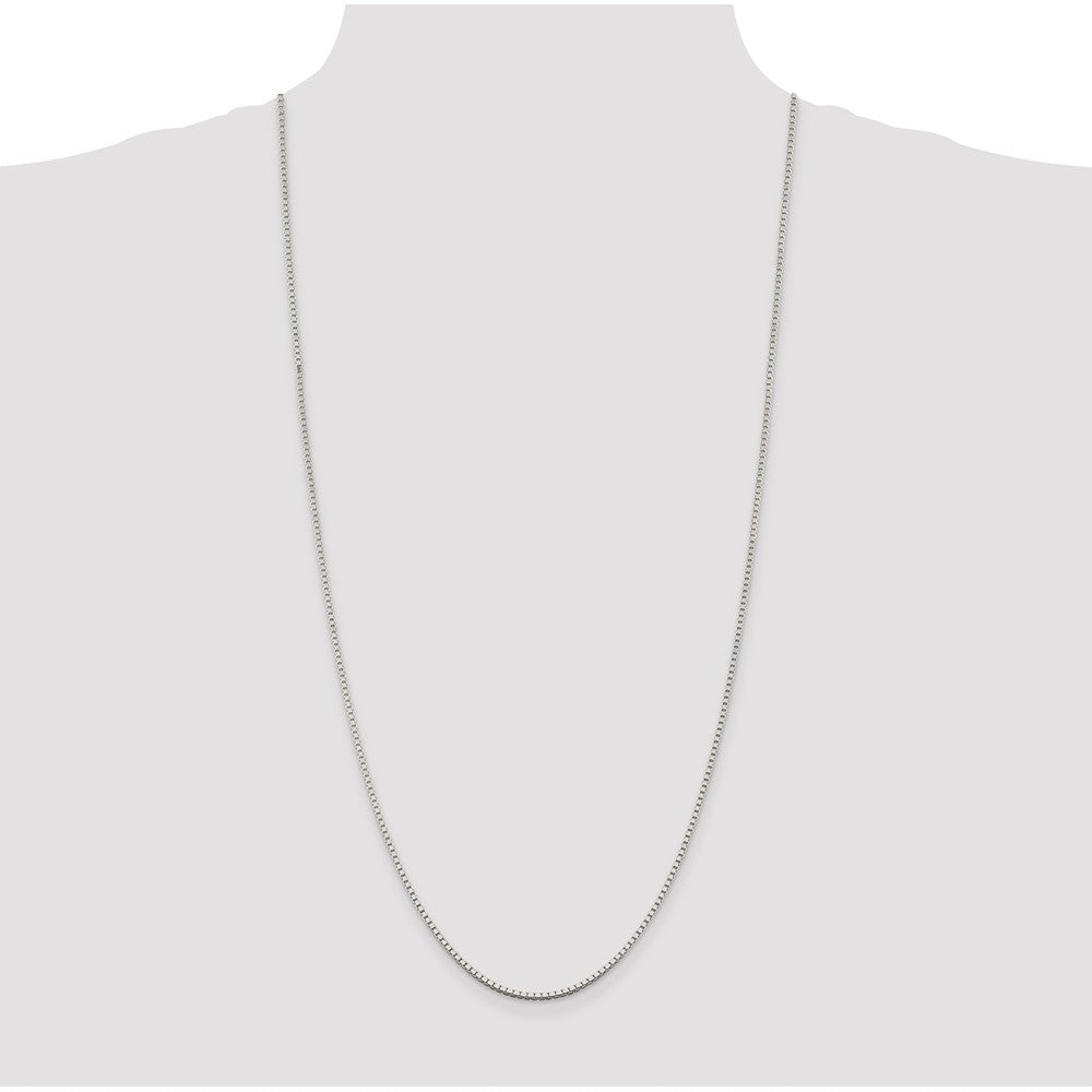 Sterling Silver 1.75mm Box Chain 30 Inches