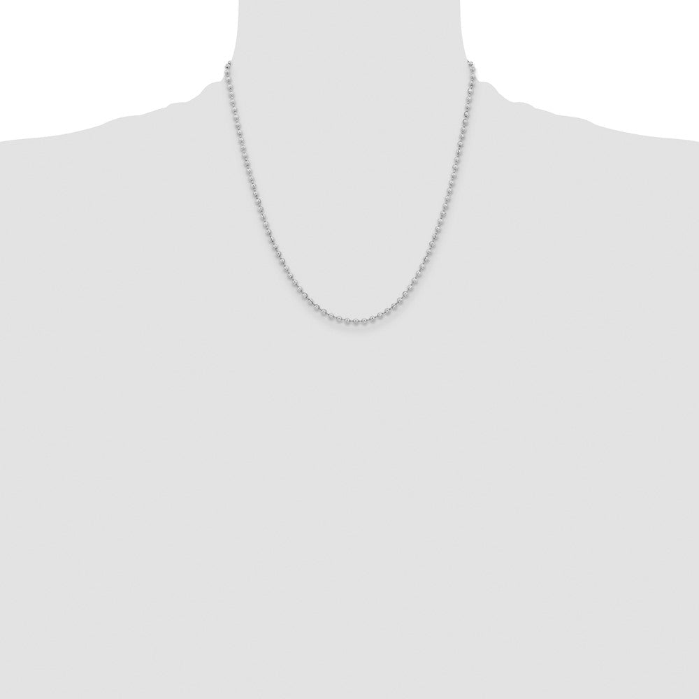 Stainless Steel Polished 3mm 20in Ball Chain