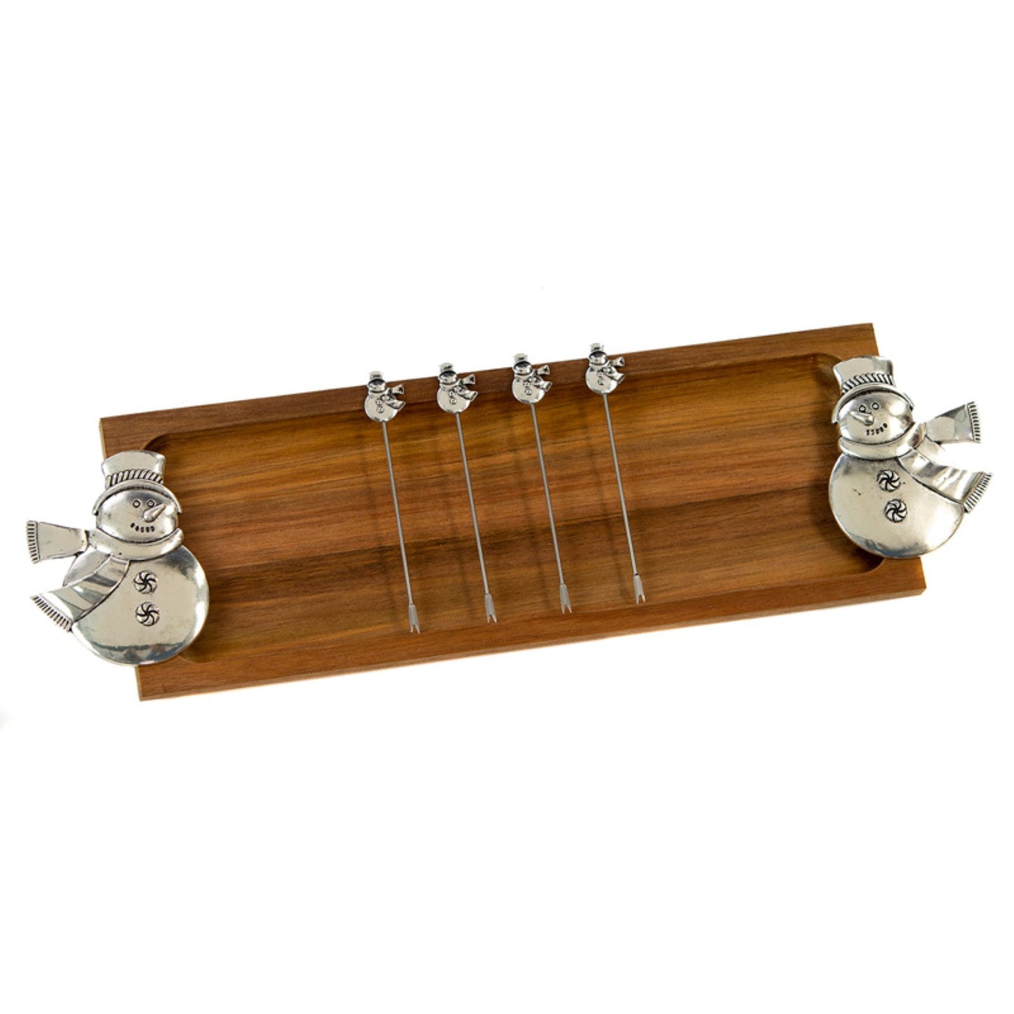Picnic Plus Snowman Foodie Bites Serving Tray