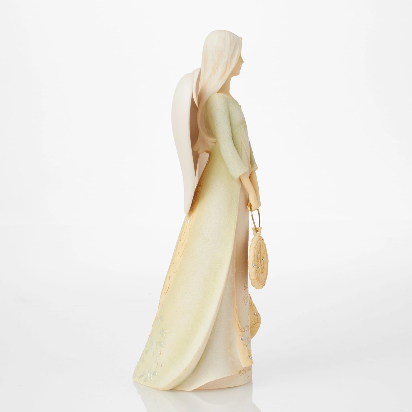 Enesco Foundations Retirement Angel Resin Figurine 9.25in H