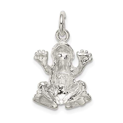 Sterling Silver Frog Charm