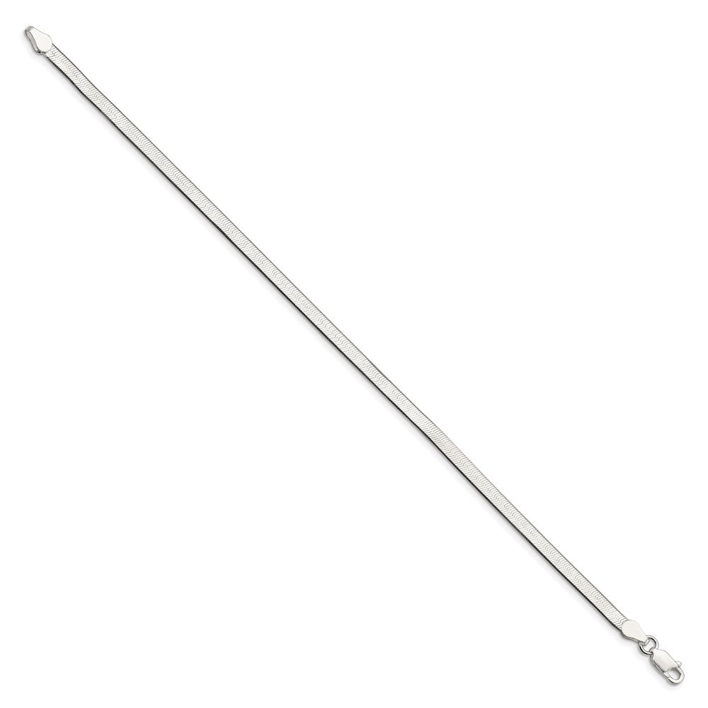 Sterling Silver 3.5mm Magic Herringbone Chain 8 inches