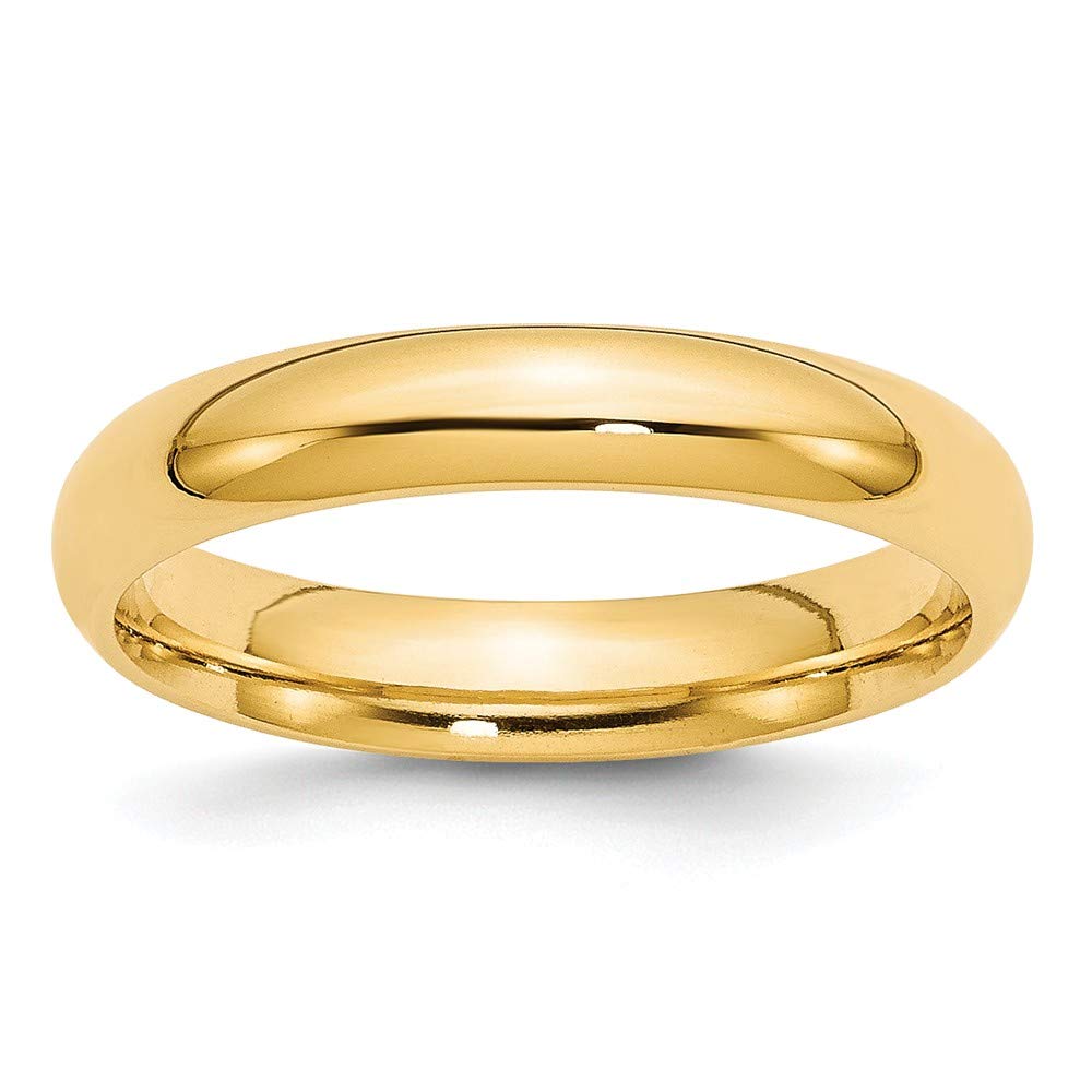 Primal Gold 14 Karat Yellow Gold 4mm Comfort-Fit Band