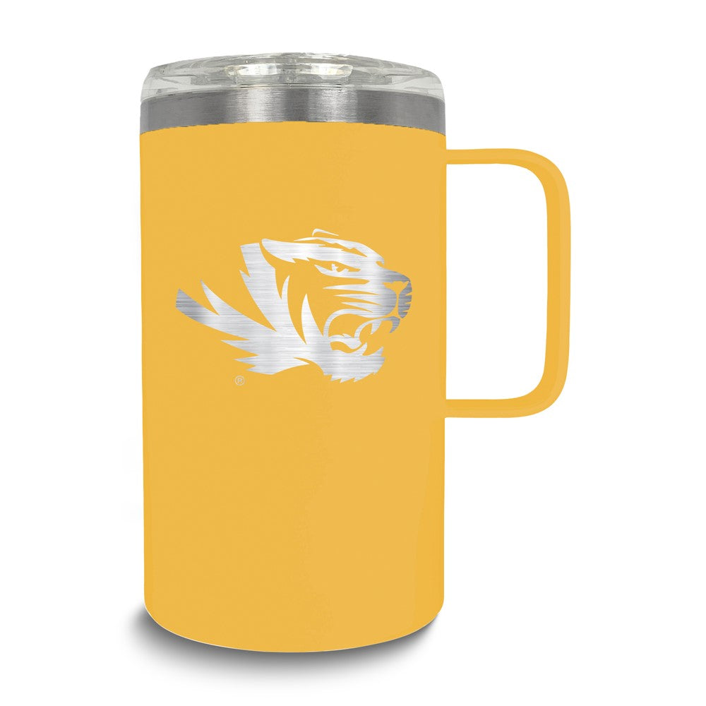 Collegiate University of Missouri Stainless Steel 18 oz. Hustle Mug with Lid