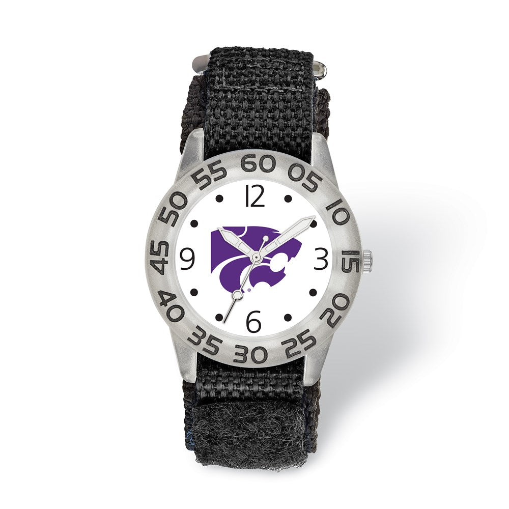 LogoArt Kansas State University Childs Fan Nylon Strap Quartz Watch QKSU173