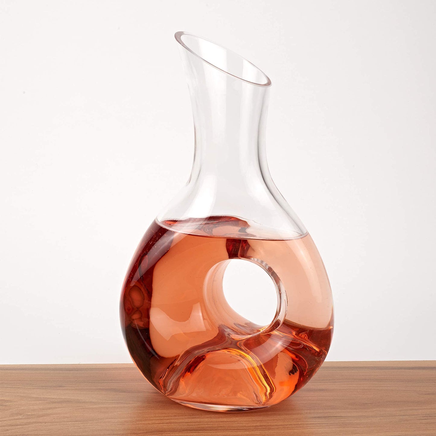 Badash Handcrafted Lead-free Crystal 36 ounce Eternity Carafe