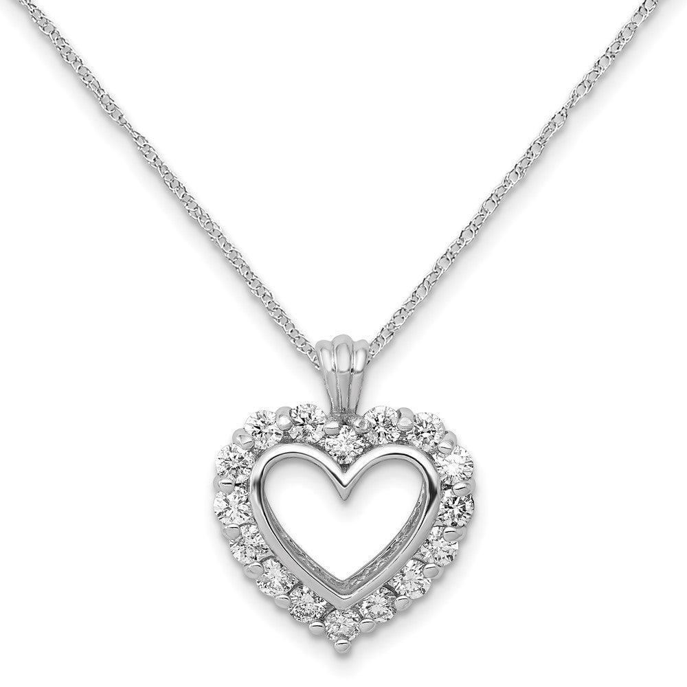 10kw Lab Grown Diamond VS/SI+ G+ Heart w/ Chain