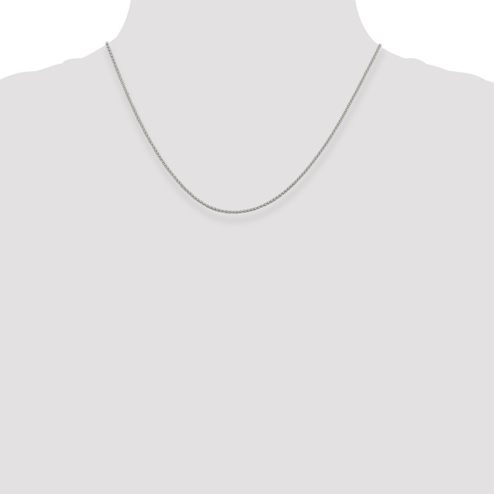 Sterling Silver 1.6mm Corona Chain 18 Inches