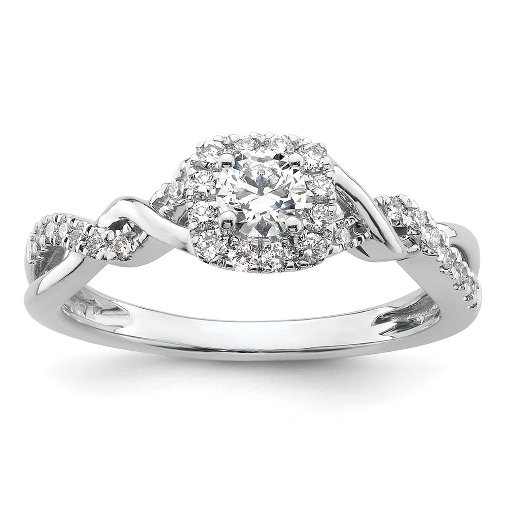 10k Rose Gold VS/SI+ G+ Lab Grown Diamond Ring
