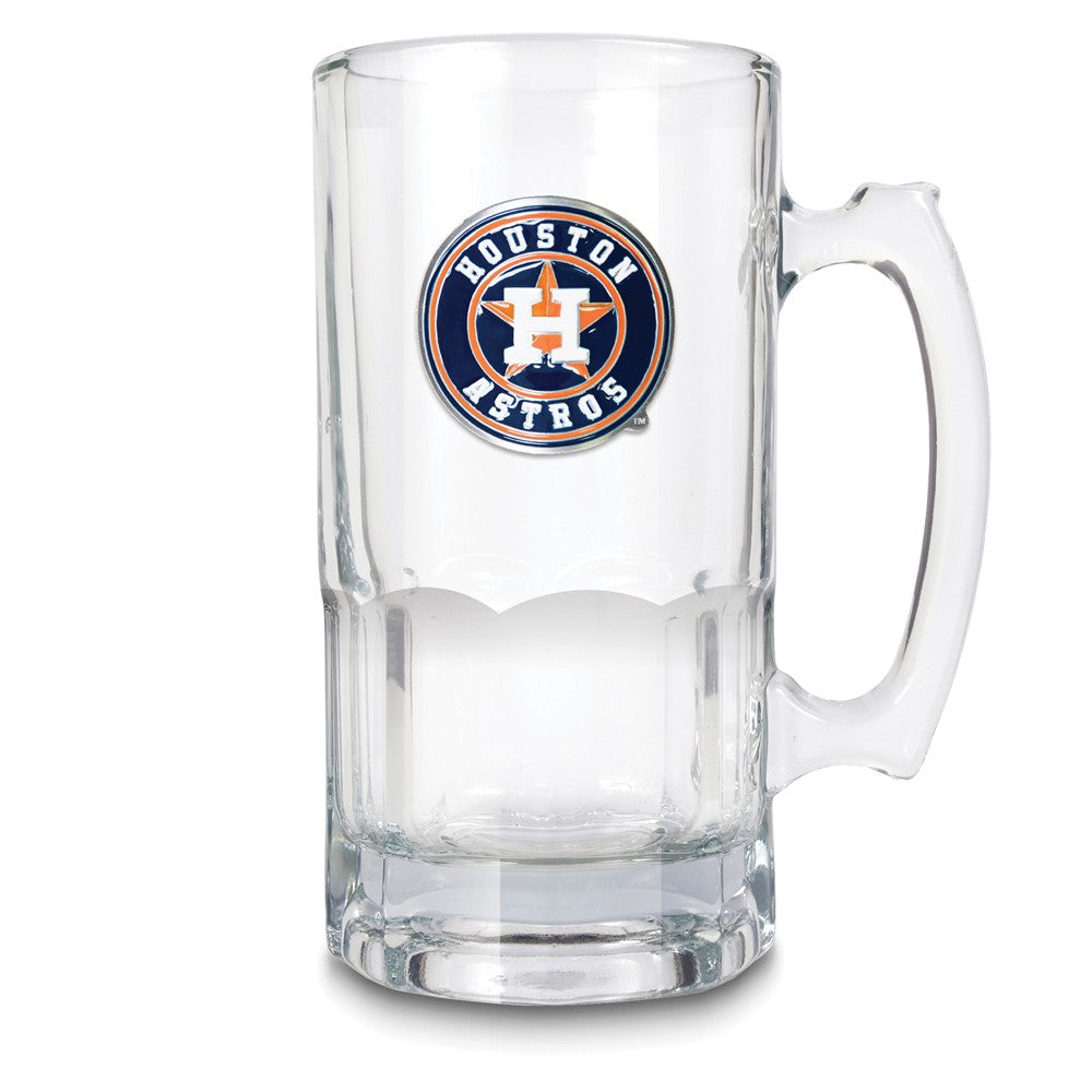MLB Houston Astros Glass 32 ounce Macho Mug
