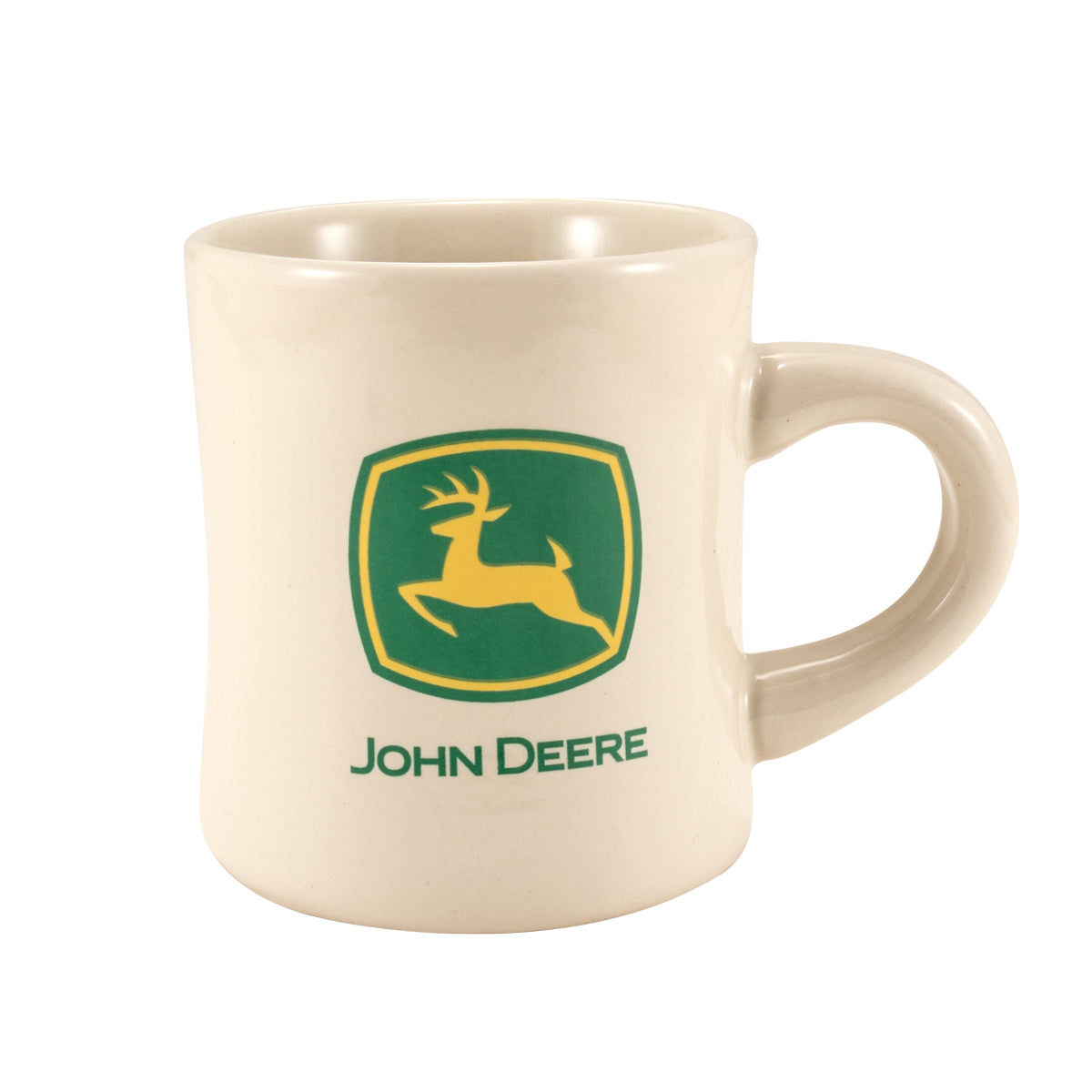 John Deere Cream 2000 Logo Mug 6954
