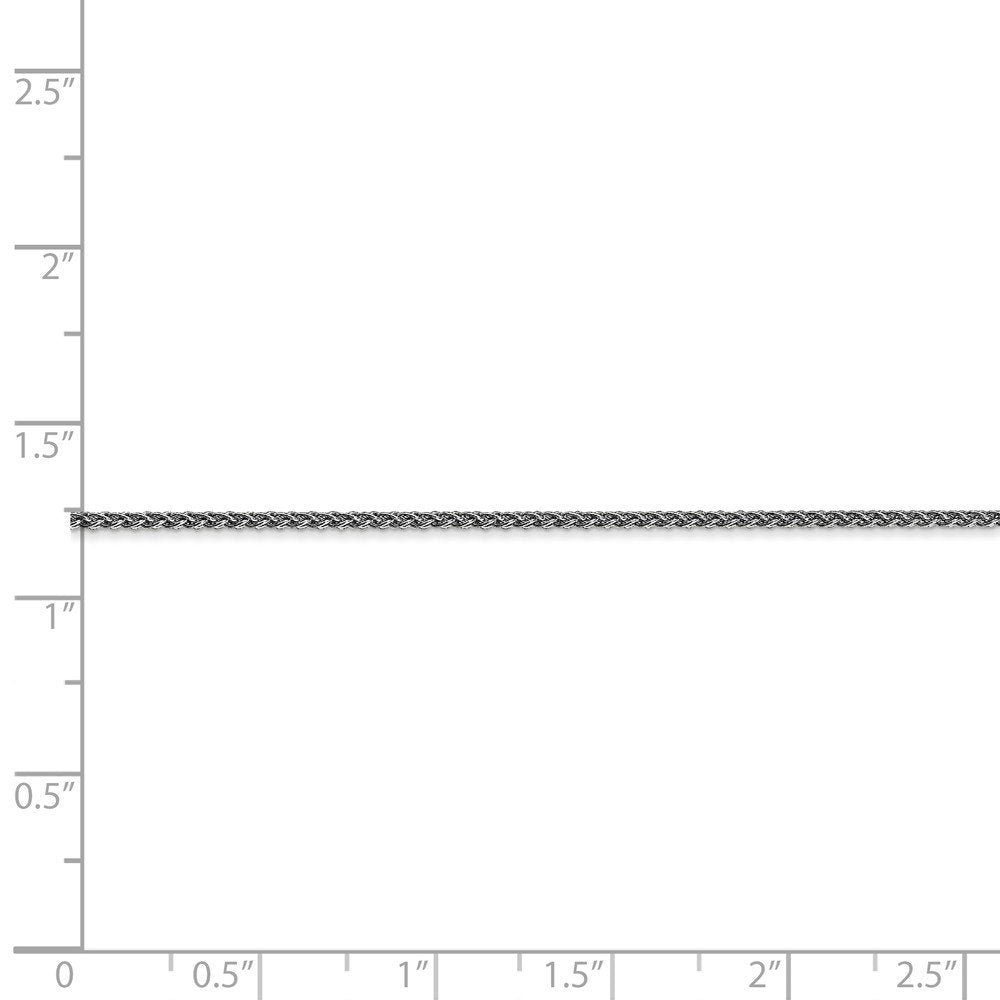 10k WG 1.25mm Spiga Chain