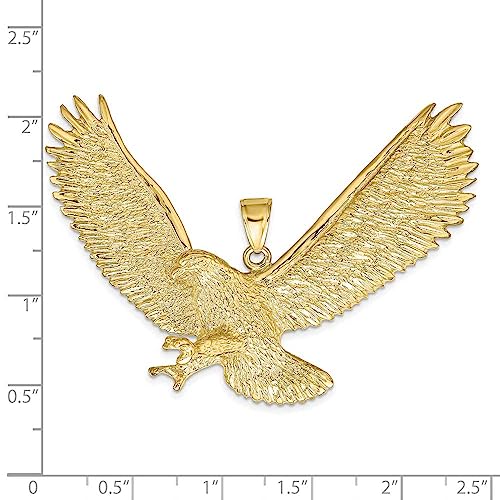 10k Eagle Pendant
