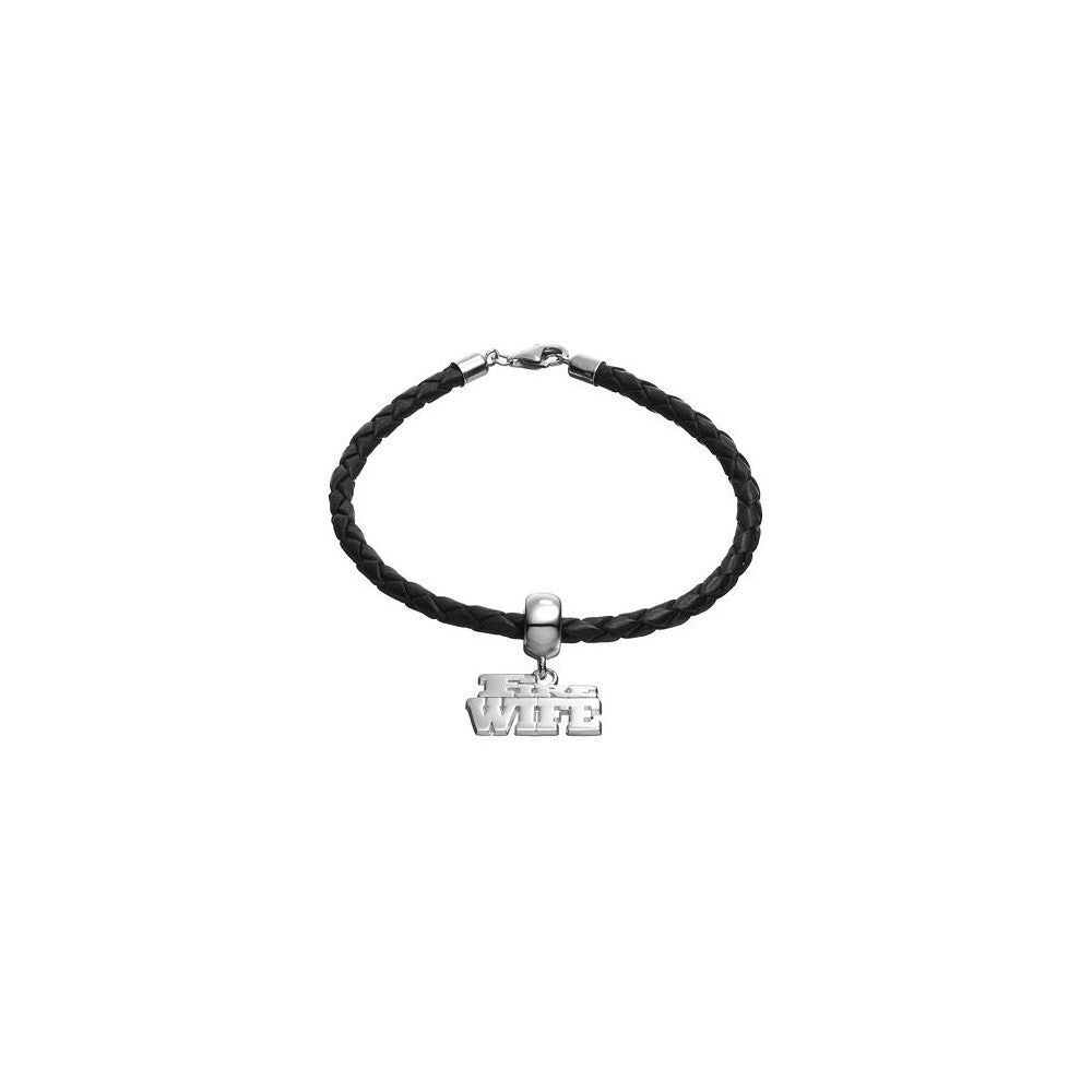 SS FIRE WIFE .4 x .75 BEAD BAIL AND BRACELET