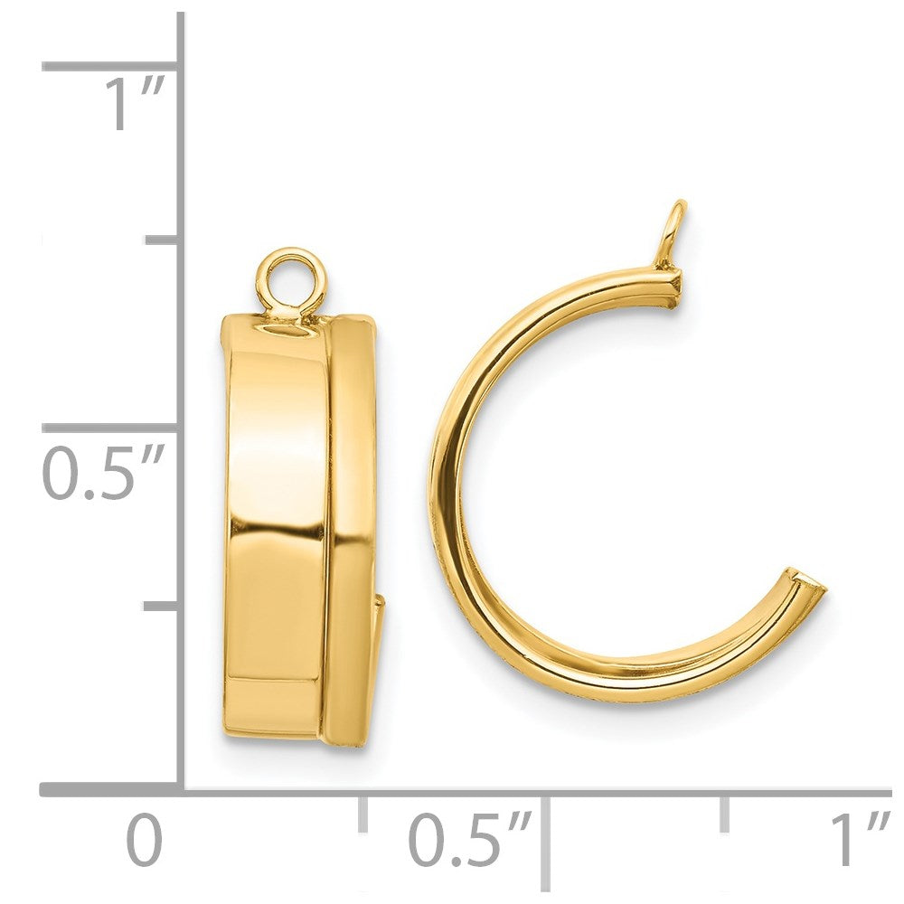 14K Dangle Earring Jacket