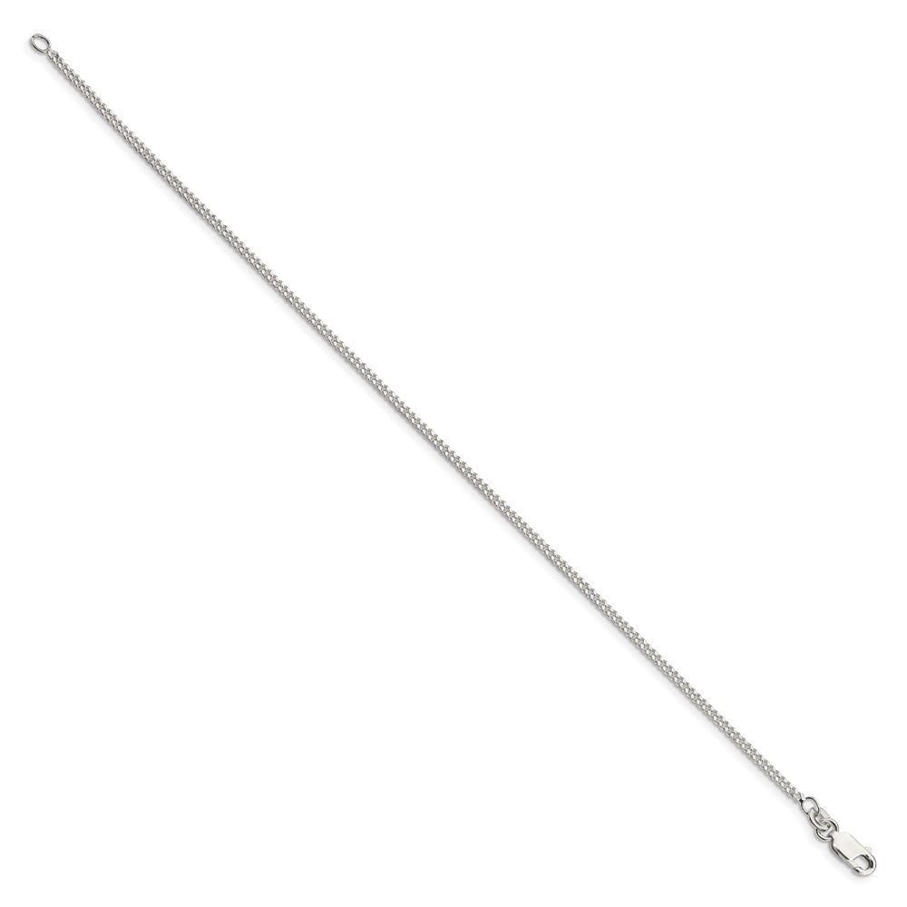 Sterling Silver 1.75mm Curb Chain 8 inches