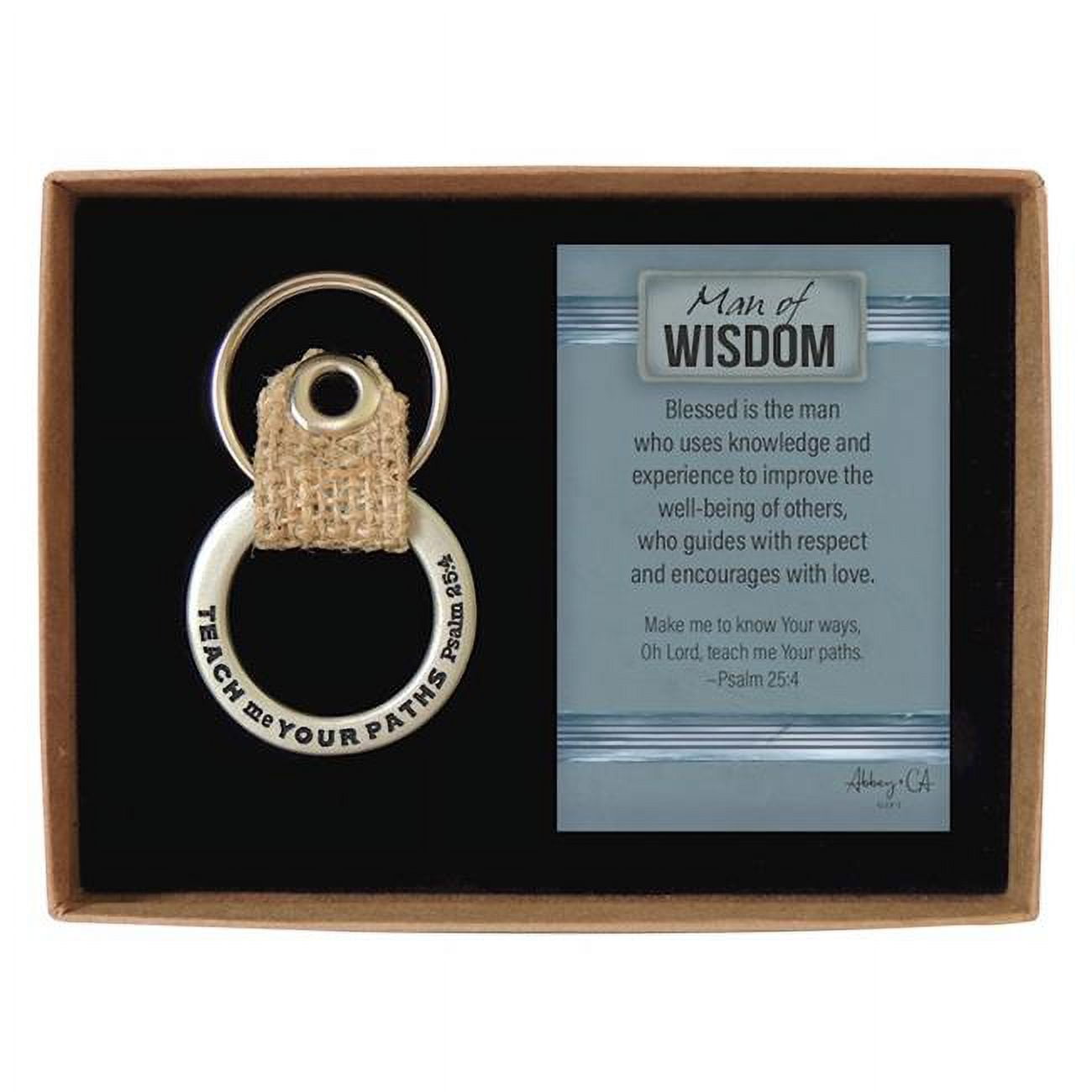 CA Gift 313269 Man of Wisdom Keyring Boxed