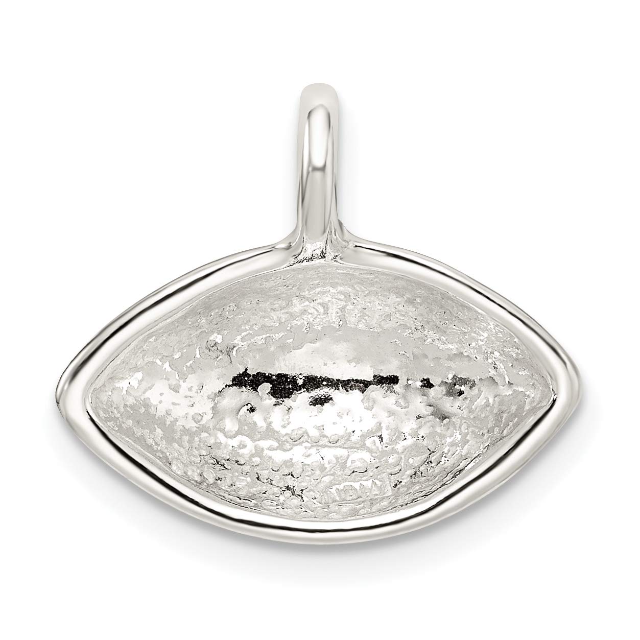 Sterling Silver Football Pendant