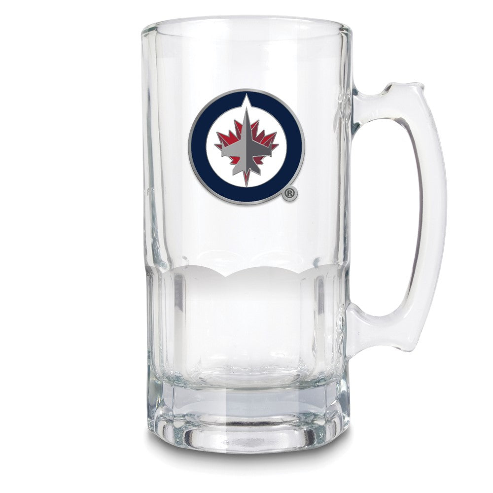 NHL Winnipeg Jets Glass 32 ounce Macho Mug