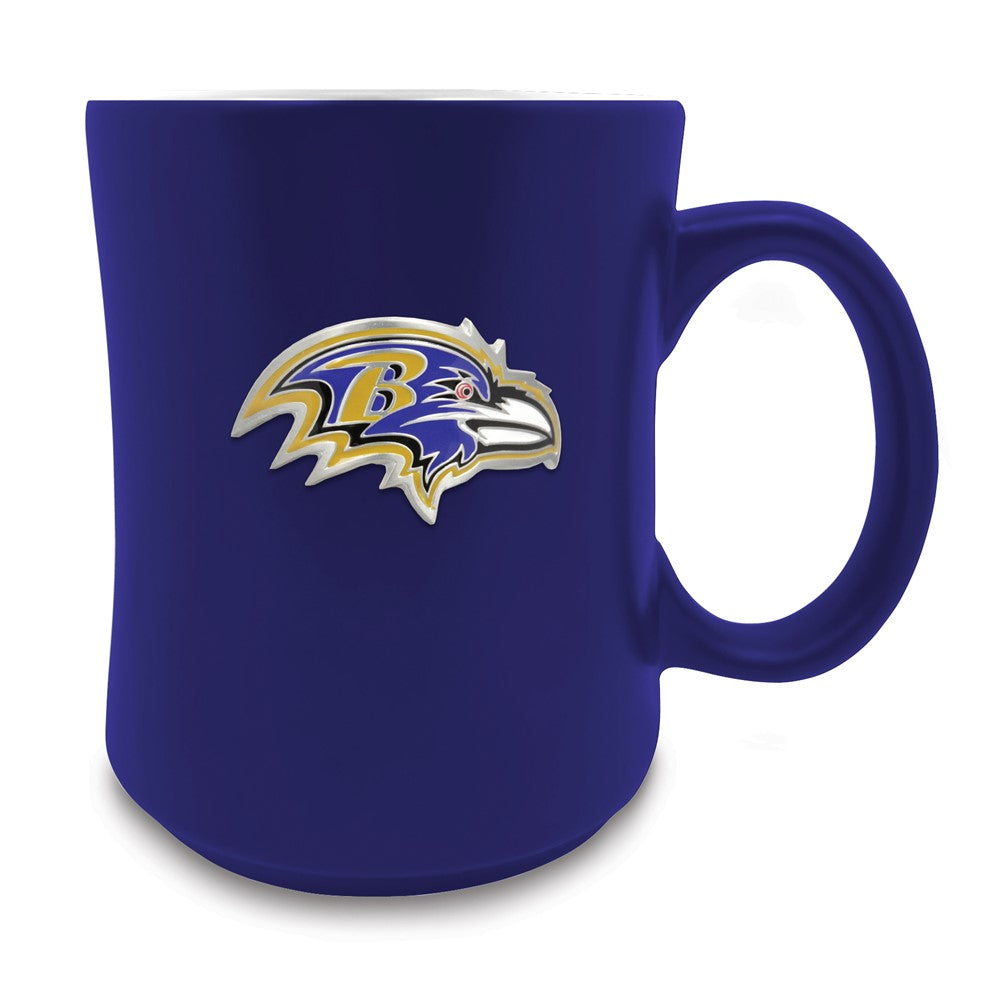 NFL Baltimore Ravens Ceramic 19 ounce Mug with Emblem