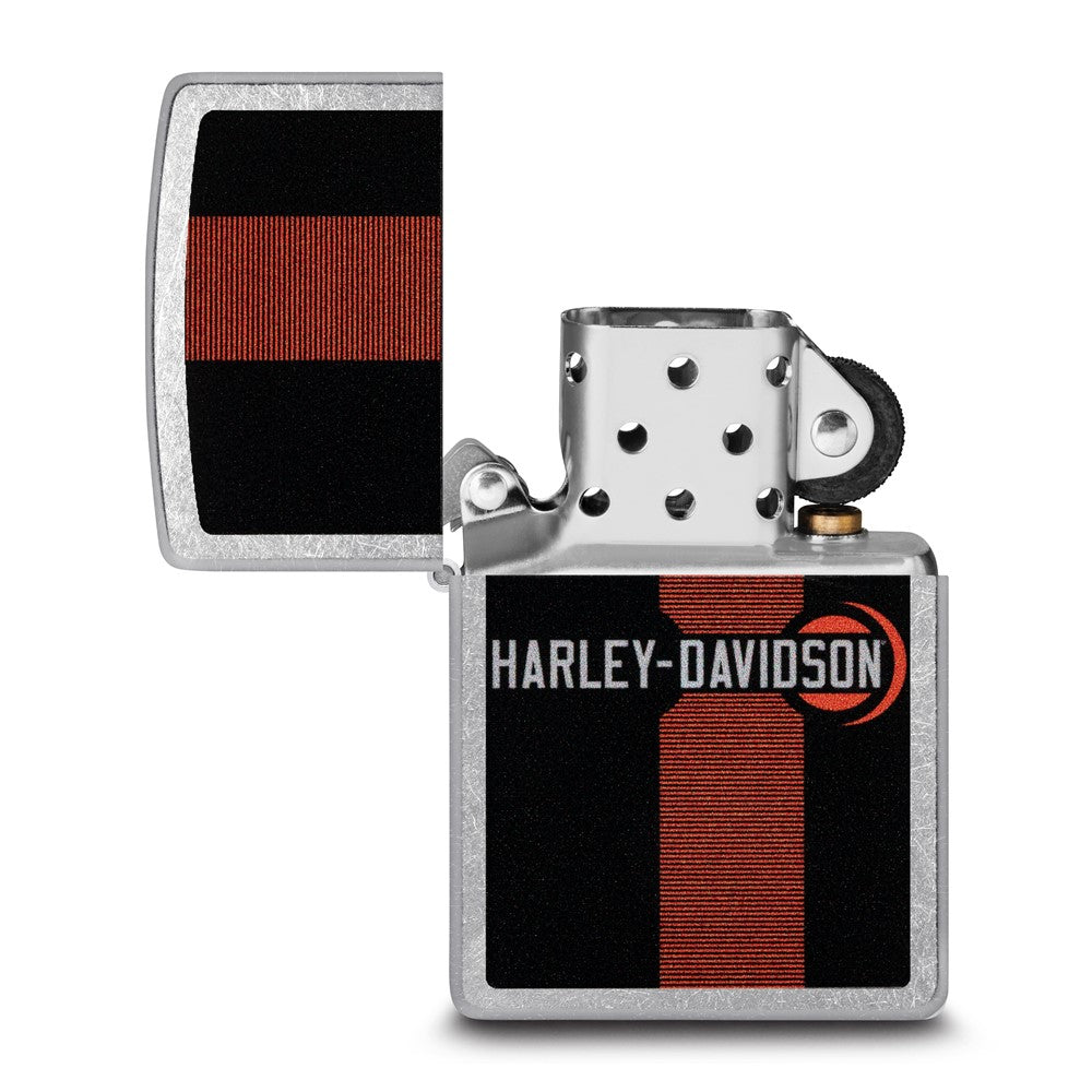 Zippo Street Chrome Harley Davidson Color Image Lighter