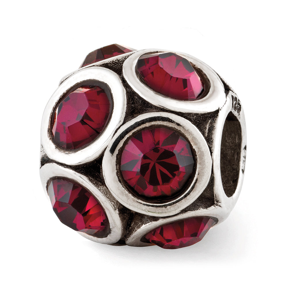 Sterling Silver Reflections July Preciosa Crystal Bead