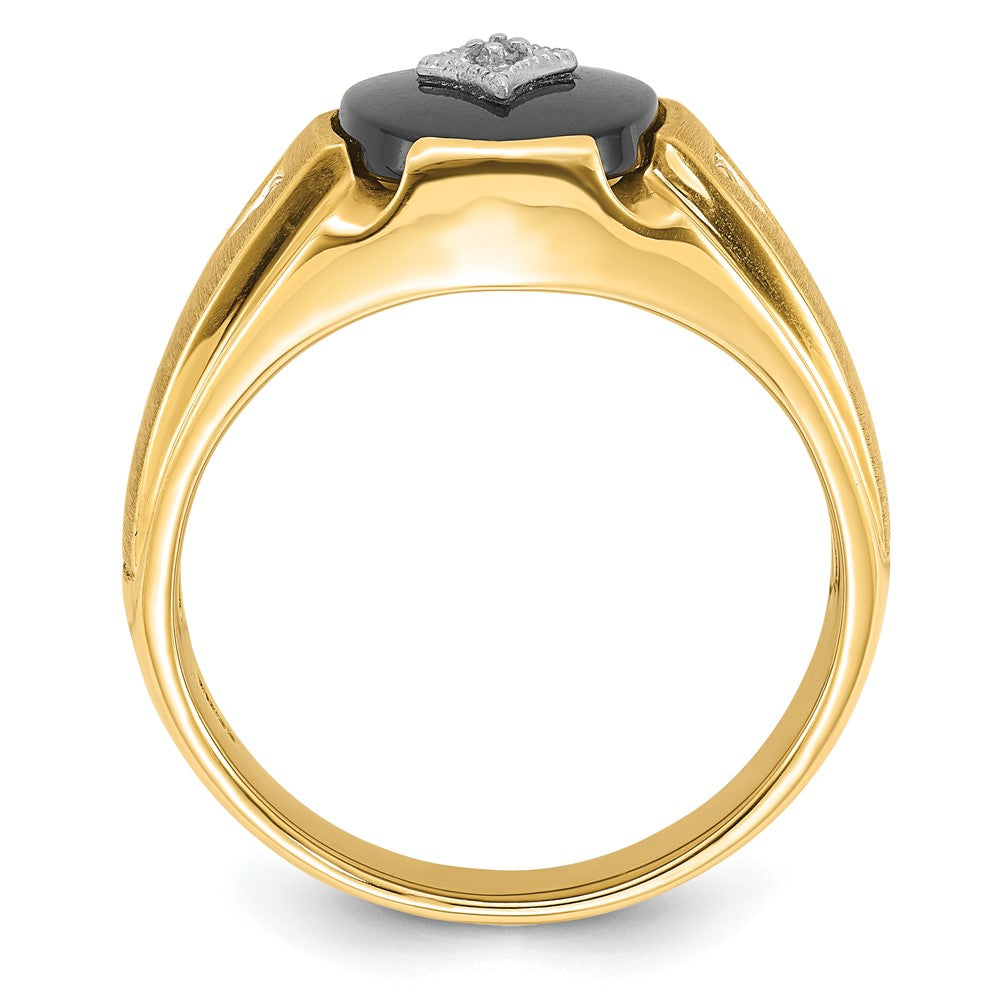 Rhodium tube & dias, Satin vertical like image -Stone:A Mel:S53