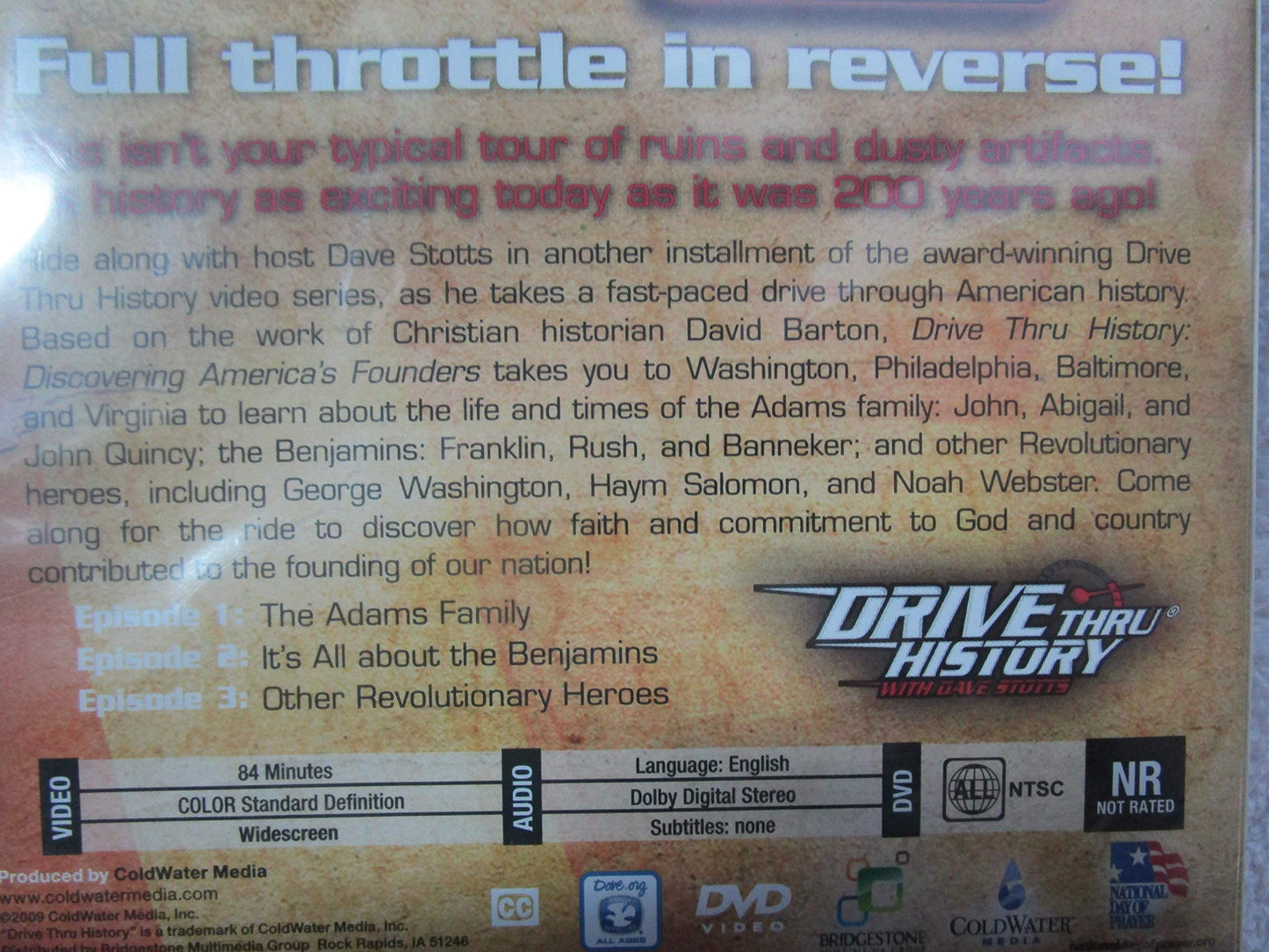 Discovering America's Founders Series (DVD), Bridgestone, Documentary