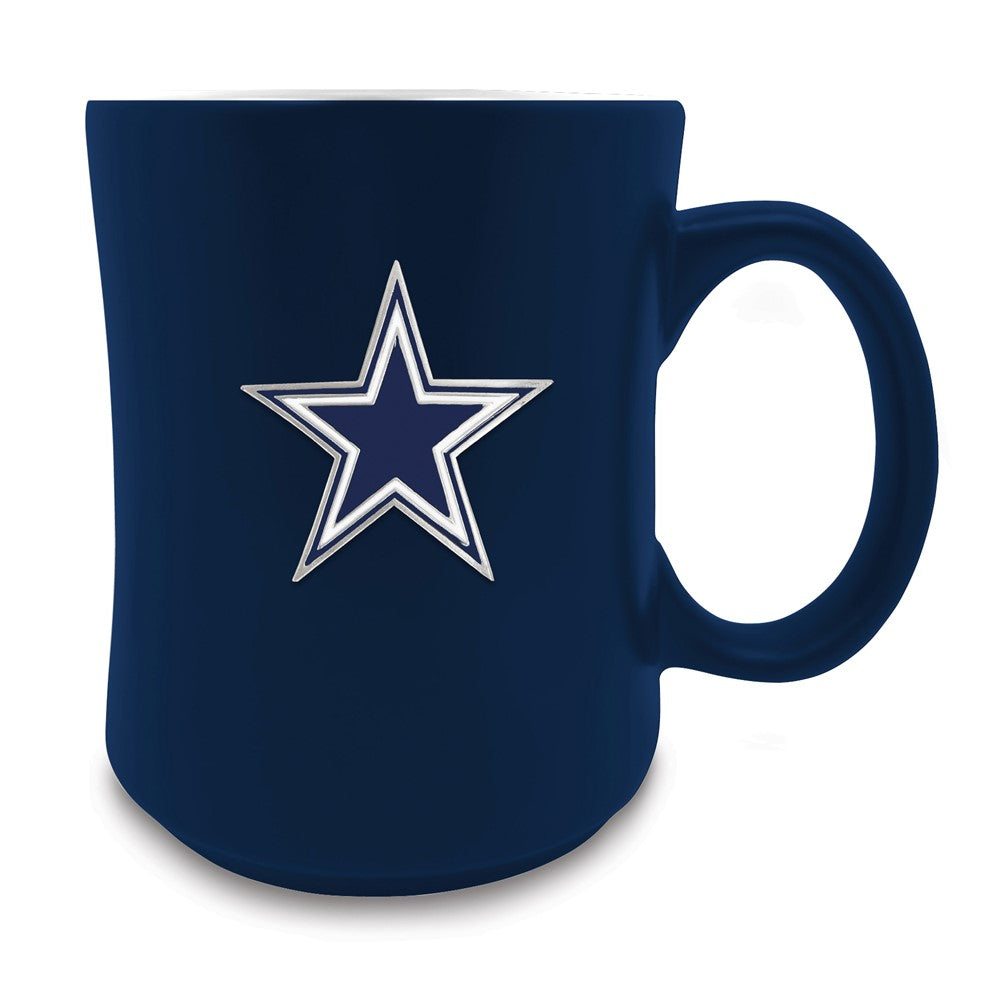 NFL Dallas Cowboys Ceramic 19 ounce Mug with Emblem