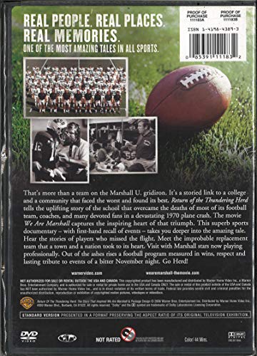 Return of the Thundering Herd - The Story that Inspired "We Are Marshall"