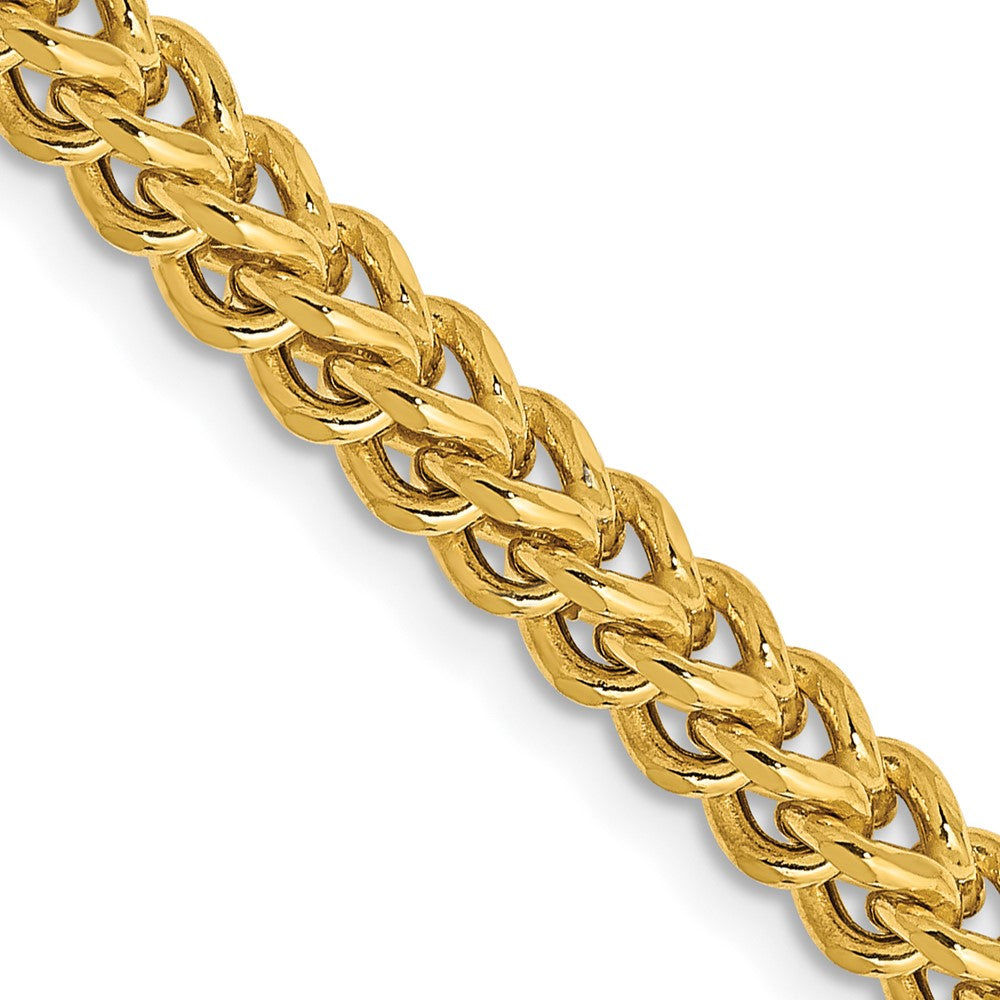 14k 3.7mm Hollow Franco Chain