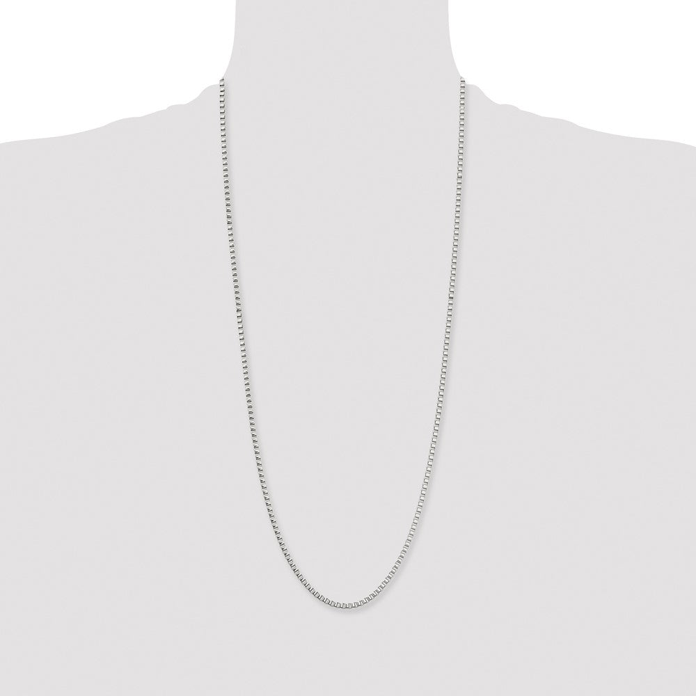 Stainless Steel Polished 3.2mm 30in Box Chain