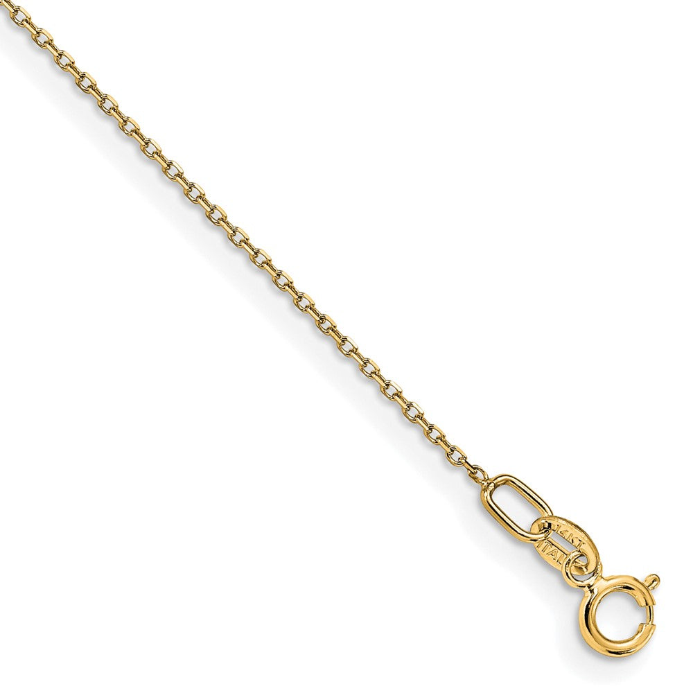 14K .85 mm D/C Rolo Chain