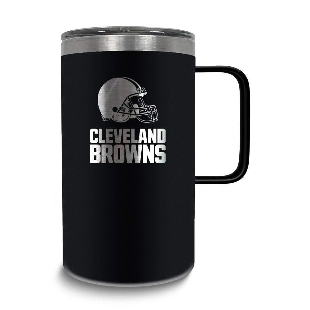NFL Cleveland Browns Stainless Steel 18 oz. Hustle Mug with Lid