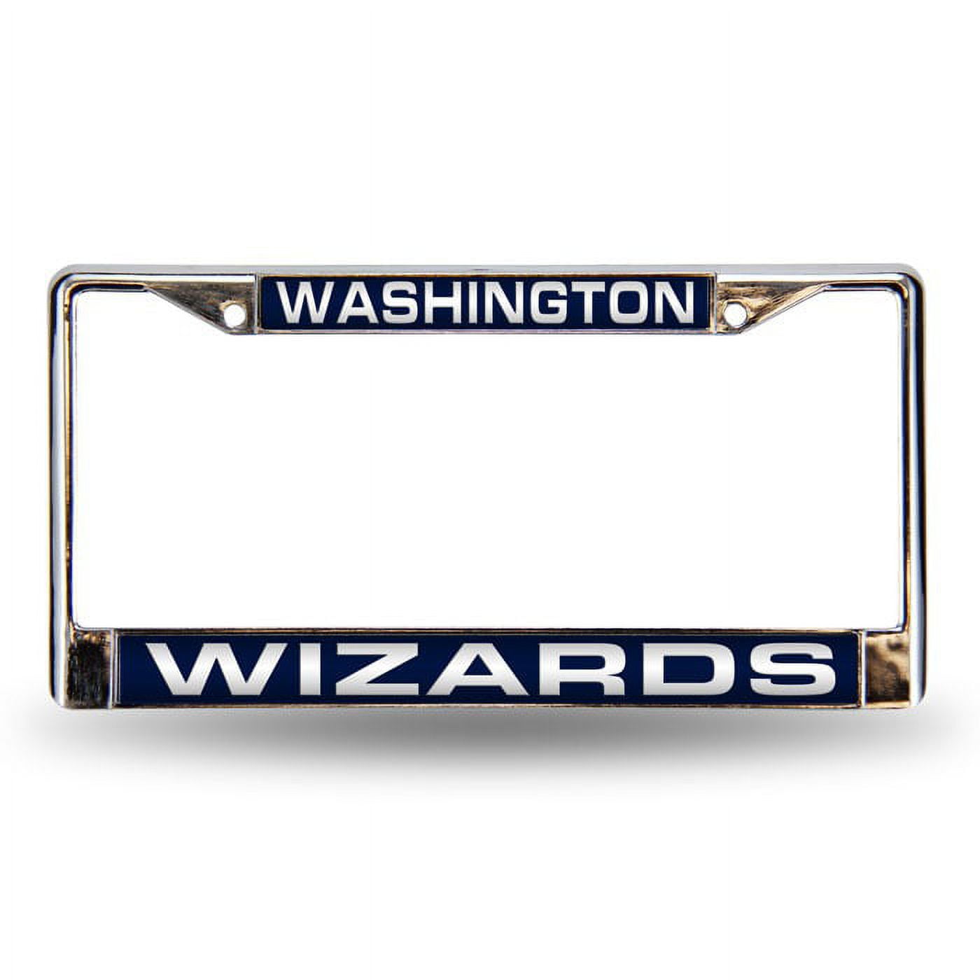 Washington Basketball Wizard's Chrome Metal Laser Cut License Plate Frame