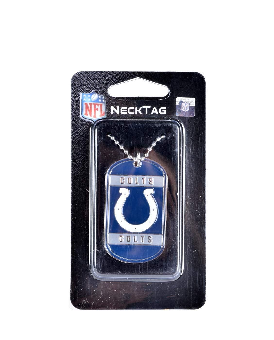 NFL Colts 36 inch Dogtag Chain Necklace