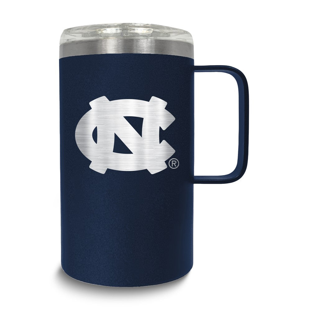 Collegiate University of North Carolina Stainless Steel 18 oz. Hustle Mug with Lid