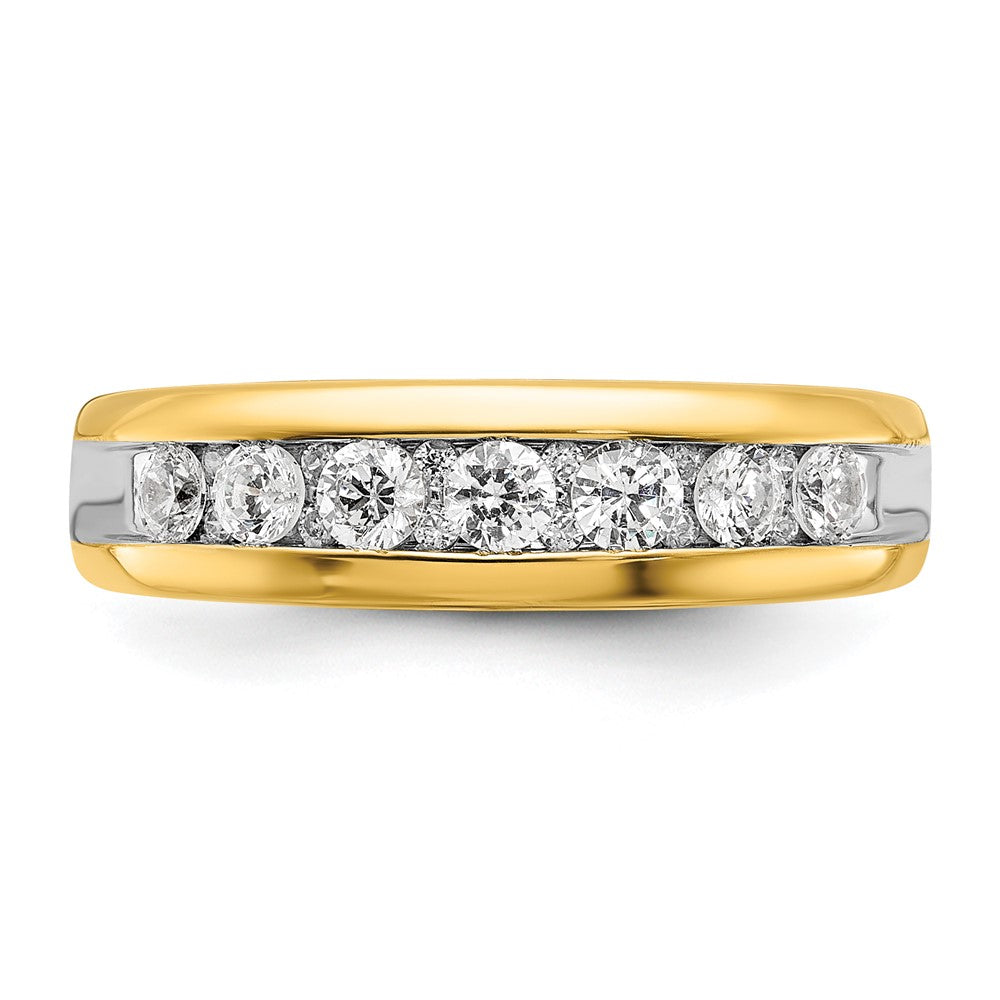IBGoodman 14k Seven Stone Polished Men's Ring Mounting