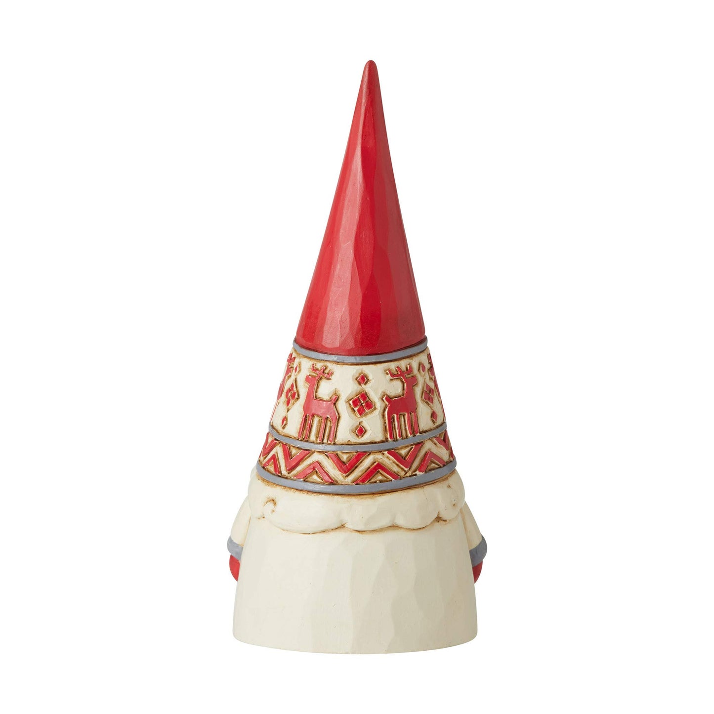 Enesco Jim Shore Heartwood Creek Red Reindeer Hat Gnome Figurine