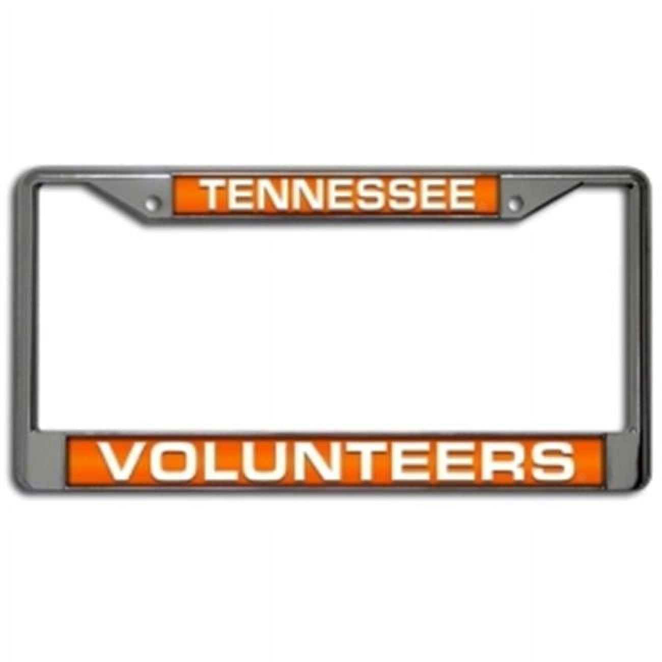 Tennessee-Volunteer's Chrome Metal Laser Cut License Plate Frame