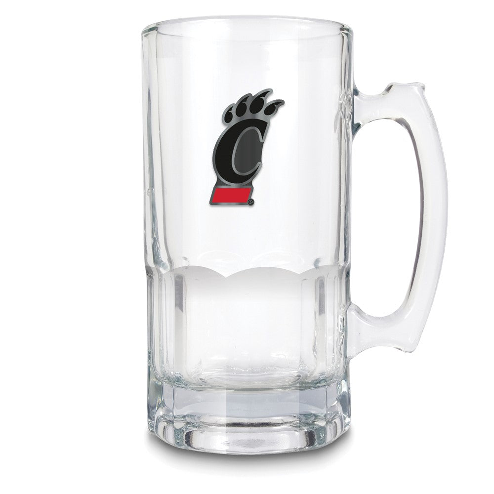 NCAA University of Cincinnati Glass 32 ounce Macho Mug