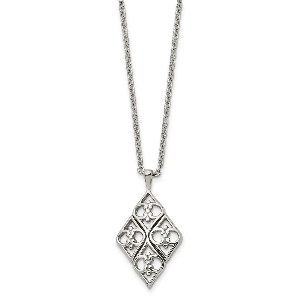 Stainless Steel Polished 20in Necklace