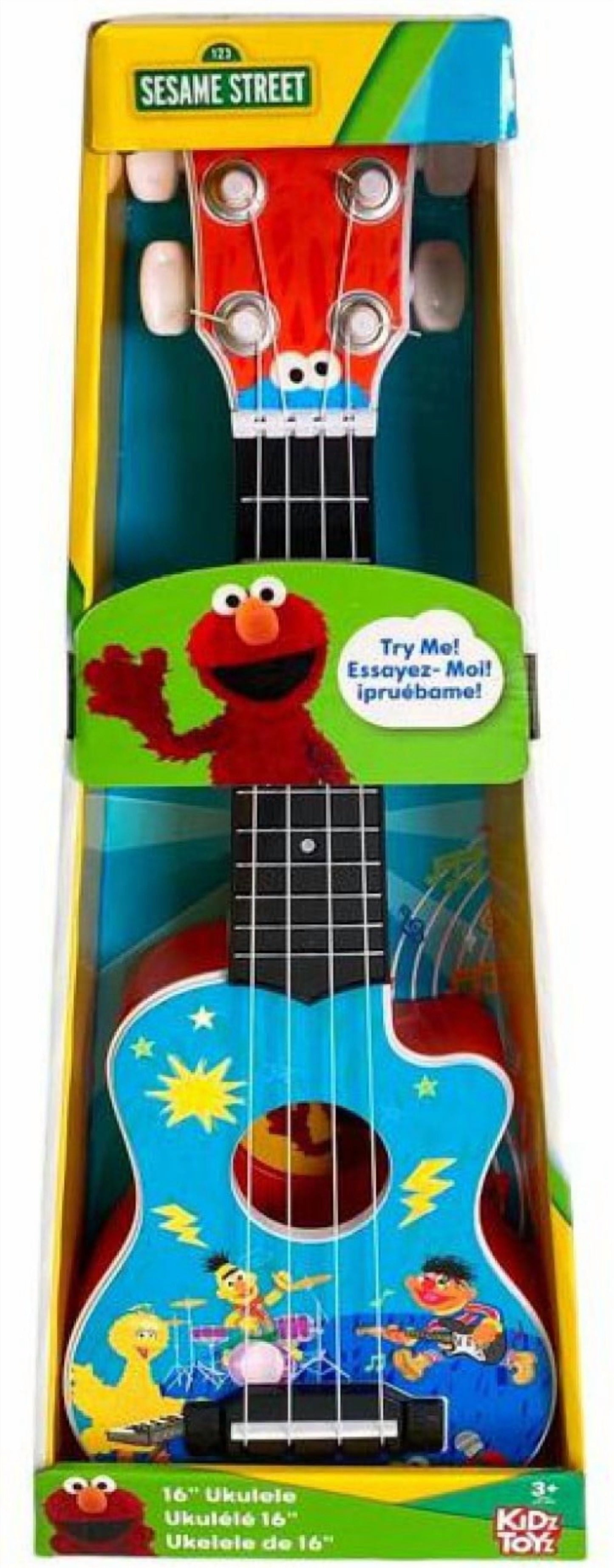 Sesame Street 16 Ukulele Toy Instrument