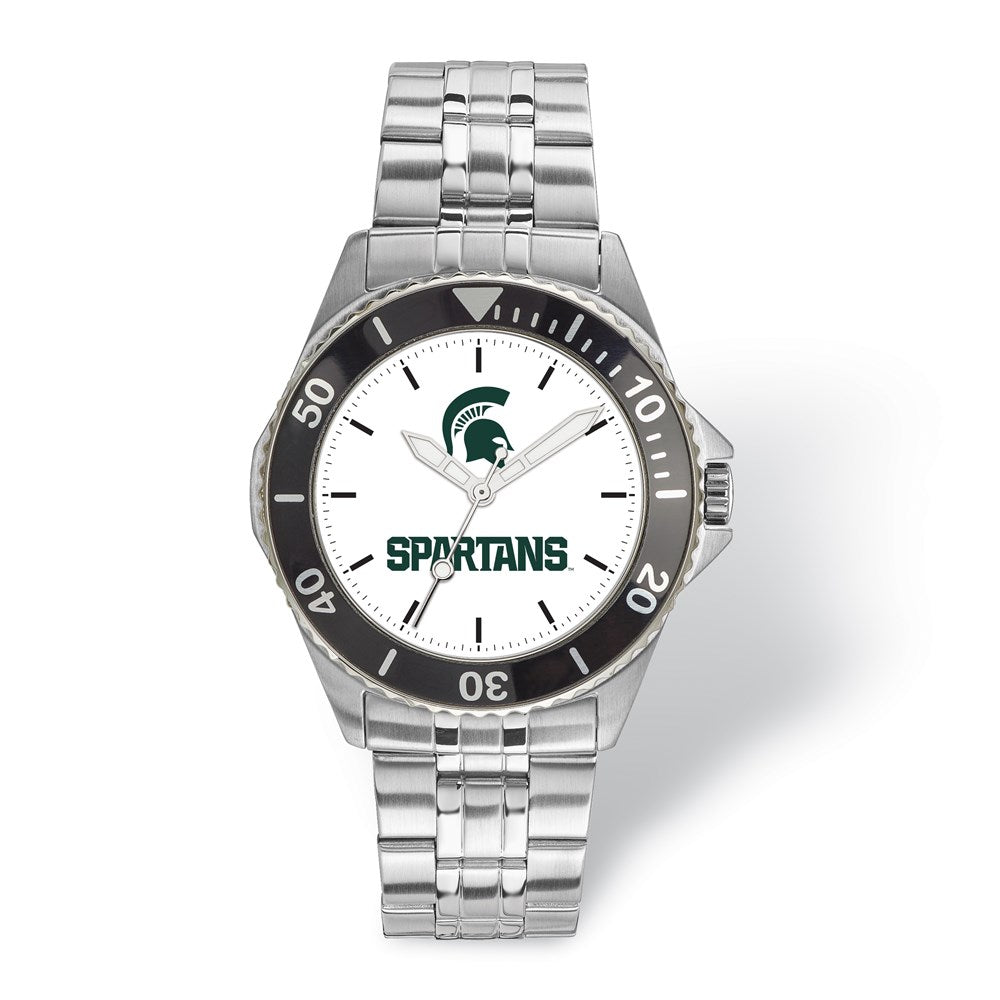 LogoArt Michigan State University Champion Gents Quartz Watch QMIS171