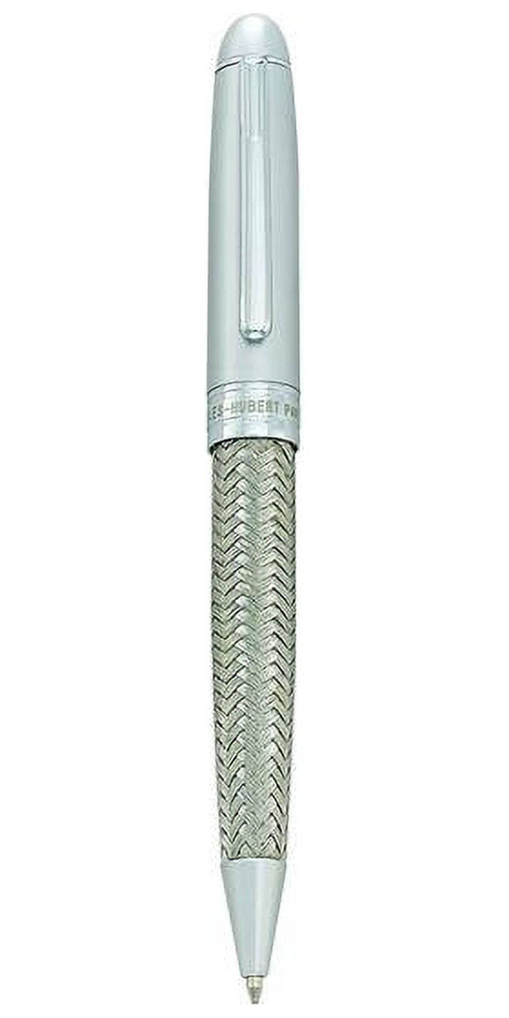 Charles Hubert Silver-tone Mesh Ballpoint Pen GM9185